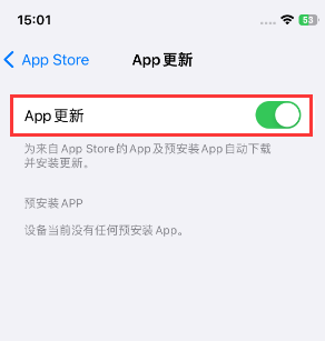 川汇苹果15维修中心如何让iPhone15APP自动更新